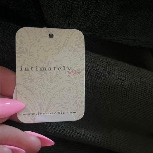 NWT FREE PEOPLE NIGHT AFTER LONG SLEEVE - Picture 6 of 6